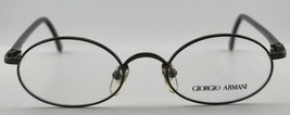 Authentic Vintage Giorgio Armani Eyewear 250 Oval Eyeglass Italy Specs - $158.95