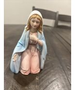 Vintage Homco Virgin Mary Kneeling Nativity Porcelain Figurine 5599 - $24.96 CAD