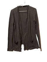 J Crew Womens Open Front Cardigan Gray Size Small - £10.24 GBP