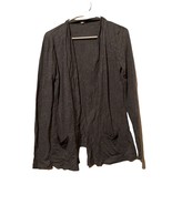 J Crew Womens Open Front Cardigan Gray Size Small - £10.21 GBP