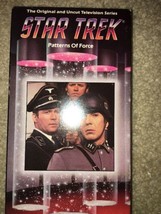 Star Trek TOS Original Uncut Episode 52] Patterns of Force 1986 VHS VINTAGE RARE - £19.89 GBP