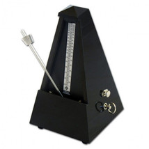 Wittner Bell Walnut High Polish #813-Gloss Finish Wood Key Wound Metronome - £175.27 GBP