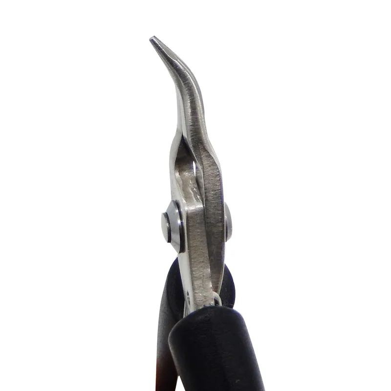 Sporting POWERTI Mini Bent Nose Pliers Stringing Tools Stringing Needle Black fo - £48.19 GBP