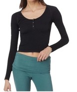 FP Movement Women&#39;s Bail Out Long Sleeve Black Layer size XS/S Active Cr... - $48.54 CAD