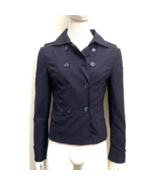 $3750 BELVEST DOUBLE BREASTED NAVY BLUE JACKET 4 - $396.00