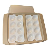 Vintage Tupperware Deviled Egg Keeper Carrier Tray Container 723-3 &amp; Lid 722-3 - £10.14 GBP