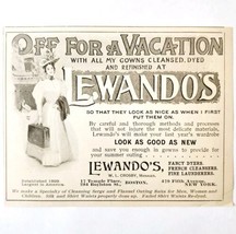 Lewando&#39;s Dry Cleaning Good Dye 1897 Advertisement Victorian Laundry ADB... - £11.85 GBP