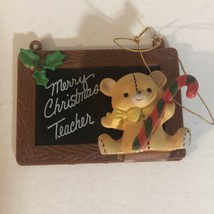 Merry Christmas Teacher Holiday Ornament Christmas Decoration XM1 - £5.53 GBP