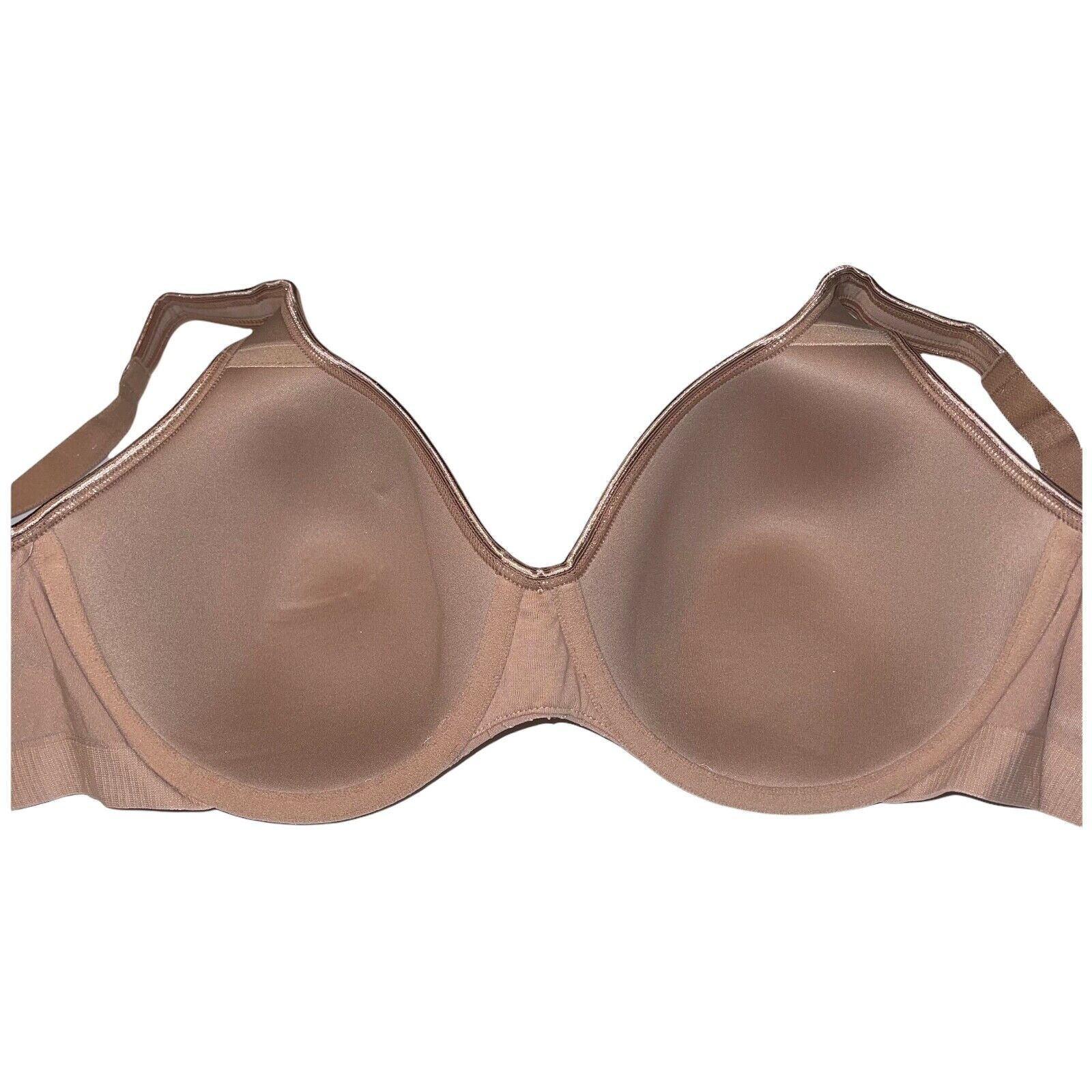Olga Bra Underwire Beige Nude Full Coverage Back Smoothing No Compromise  GB4871