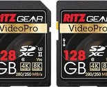 128Gb High-Speed Sdxc Uhs-Ii Sd Card, C10, U3, V90, Full-Hd &amp; 8K Memory ... - $370.99