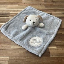 Baby Gear Gray Puppy Lovey Still Growing Security Blanket 15”x15” - £14.85 GBP