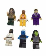 Lego Assorted Lot 6 Six Minifigures Figs Aquaman Jason Momoa Gamora Ninj... - $27.08 CAD