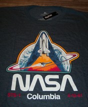 Nasa Spaceship Columbia 4-12-81 Space Astronaut T-Shirt Big &amp; Tall 4XL 4XB New - £19.77 GBP