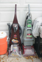 Hoover SteamVac LS  and Bissell ProHeat Steam Vacuums - $60.00