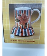 VTG Mug &amp; Heated Warmer Plate Set 12oz New - €11,09 EUR