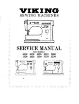 Viking 1010 1020 1030 2000 3310 3320 6010 6020 6030 6310 SERVICE Machine Manual - $15.99