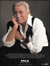 Tony Bennett 1995 Got Milk ad 8 x 11 advertisement print - $4.50