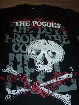 The Pogues Skull Punk Band T-Shirt Mens Small New - £15.79 GBP