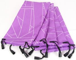 5pcs Purple Soft Pouch Bag Case Sunglasses Eyeglasses Glasses iPhone Sma... - $110.60 MXN