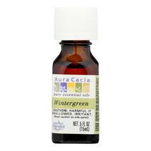 Aura Cacia - Pure Essential Oil Wintergreen - 0.5 fl oz - £18.13 GBP