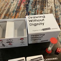 Drawing Without Dignity: a Game of Uncensored Sketches New - $14.85