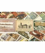 1920-1922 Germany Notgeld (Emergency Money) 25pc - Castles, Bridges &amp; La... - $99.00