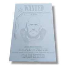 StarCraft 2: WANTED Jim Raynor Crime Poster Style Collector Note Pad 4&quot;x6&quot; - £5.41 GBP