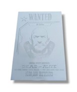 StarCraft 2: WANTED Jim Raynor Crime Poster Style Collector Note Pad 4&quot;x6&quot; - £5.47 GBP