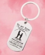 To My Son Keyring / Keychain - Gift Idea For My Son - £6.92 GBP