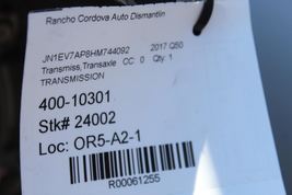 Automatic Transmission 7 Speed 3.0L VR30DDTT RWD Fits 17 INFINITI Q50 61255 image 12