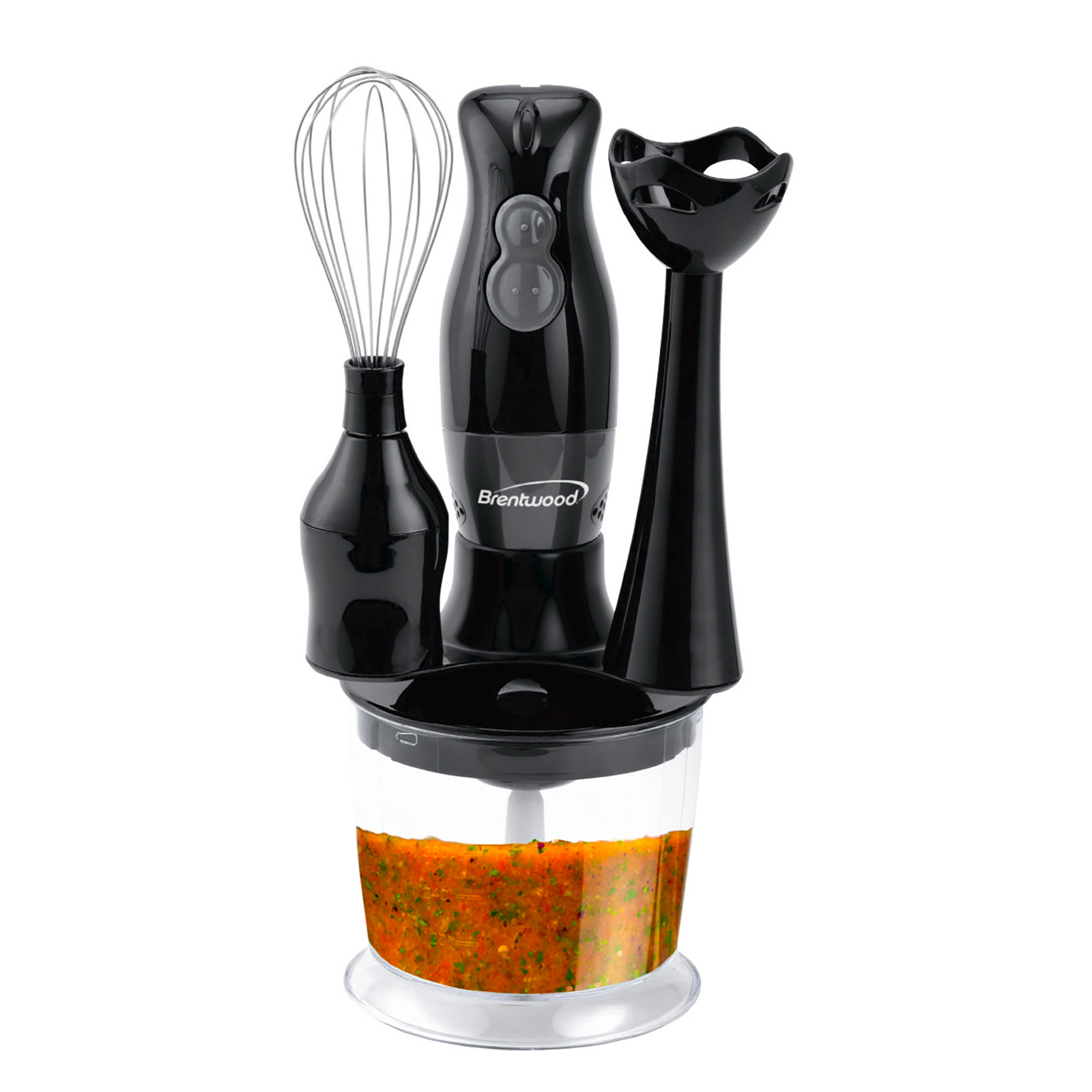 Brentwood HB-38BK 2 Speed Hand Blender with Balloon Whisk in Black - $53.95