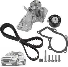 Timing Belt Kit with Water Pump BE8Z-6K254-A Compatible with Ford Escape - $111.60