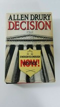 allen drury decision a novel enough is enough justice now hardcover 1983 - £2.51 GBP