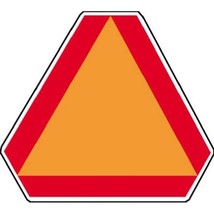 HY-KO PROD Slow Vehicle Emblem, 16&quot; x 14&quot; (TA-1) - $28.57