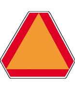 HY-KO PROD Slow Vehicle Emblem, 16&quot; x 14&quot; (TA-1) - $28.57