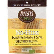 Earth Animal Nohide Peanut Butter Stix 10 Pk - $13.81