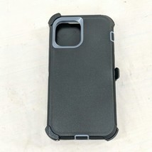 Black Screenless Phone Case Fits Apple iPhone 12 and 12 Pro w Holster Clip NOS - £7.88 GBP