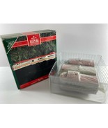 Hallmark Ornament Silver Star Streamliner Locomotive Train Cast Die Meta... - €14,33 EUR