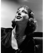 Loretta Young 1939 studio glamour portrait wearing pearl necklaces 11x17... - $27.32 CAD