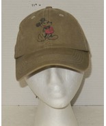 Walt Disney World Mickey Mouse Adjustable Hook &amp; Loop hat cap Green - €12,76 EUR