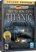 New Hidden Mysteries Return To The Titanic Video Game For Pc / Mac Deluxe Ed Oop - £20.94 GBP