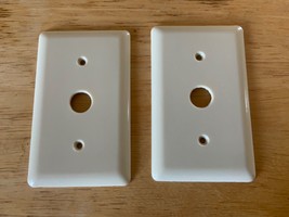 Coaxial Plate Cover Beige (2) - £7.98 GBP