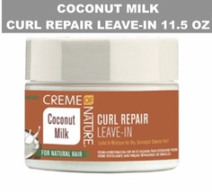 Creme Of Nature Coconut Milk Curl Repair LEAVE-IN 11.5oz - £4.70 GBP