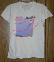 Phil Collins Concert Shirt 1985 No Jacket Required Screen Stars Single Stitched - $164.99