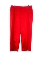 Talbots Orange Cotton Spandex Blend Pants. Stretch Pants. Size 12 - £18.61 GBP