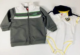 Puma Jacket and One Piece Polo Shirt  3-6 Months Child Unisex - £3.94 GBP