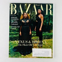 Harpers Bazaar Magazine March 2022 Venus &amp; Serena Williams Their Own Terms Cover - £7.39 GBP