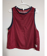 NWT $35 Under Armour Women&#39;s Mesh Deep Red JERSEY Playback Retro 1372383... - $23.01 CAD