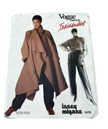 Vintage Vogue Patterns Individualist 1476 Issey Miyake Coat/Shirt/Pants 14 - €49,85 EUR Vintage Vogue Patterns Individualist 1476 Issey Miyake Coat/Shirt/Pants 14 - €49,85 EUR