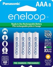 Panasonic Eneloop AAA Size Ni-MH Rechargeable Batteries (8 Pack) - £18.81 GBP